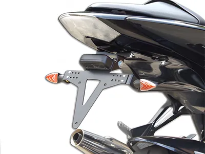 Produktbild von ZIEGER Classic Kennzeichenhalter kompatibel mit Kawasaki Z 750 BJ 2007-12 / R BJ 2007-12 / Z 1000 BJ 2007-09