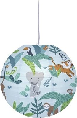 Näve Lampenschirm KID BALLON Ø40cm bunt Dschungeltiere 4117002