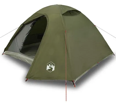 Produktbild von vidaXL Kuppel-Campingzelt 3 Personen Olivgrün Wasserdicht
