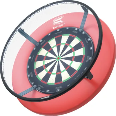 Produktbild von Target Darts Corona LED Dartboard Beleuchtungssystem mit 123 LEDs, 360-Grad schattenfreie Ausleuchtung, magnetische Montage