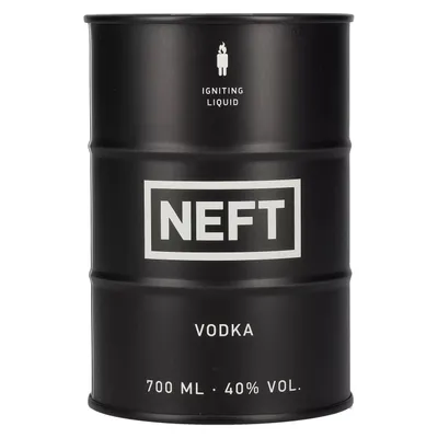 Produktbild von NEFT Vodka Black Barrel 40% Vol. 0,7l