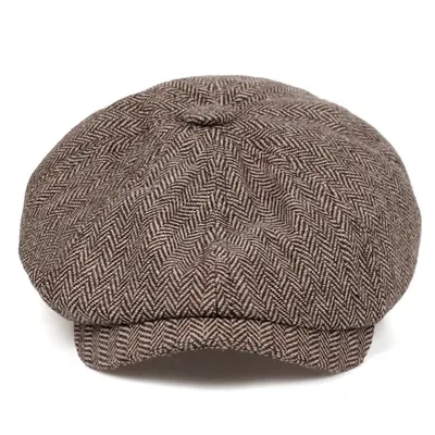 Produktbild von JO-11094 Baskenmütze in Braun für Herren KP11094