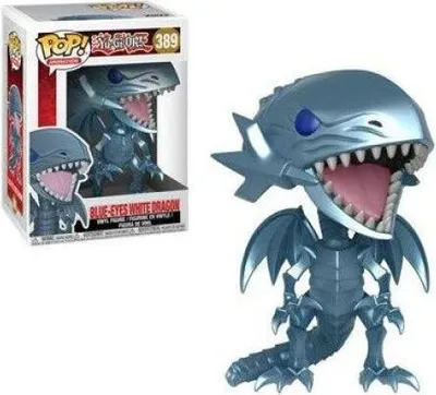 Image de Yu-Gi-Oh - Blue-Eyes White Dragon Blue-Eye White Dragon 389 - Funko Pop - Figurine en vinyle