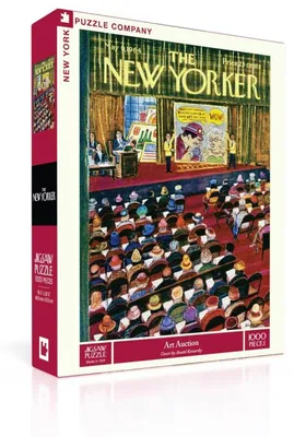 Productafbeelding van New York Puzzle Company Puzzel Kunstveiling - 1000 stukjes