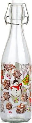 Zdjęcie produktu dla Butelka Z Nakrętką Patentową 540Ml Piernik