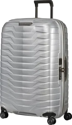 Produktbild von Samsonite Proxis Spinner 75 28 Koffer 98L Silver Hartschale TSA Schloss