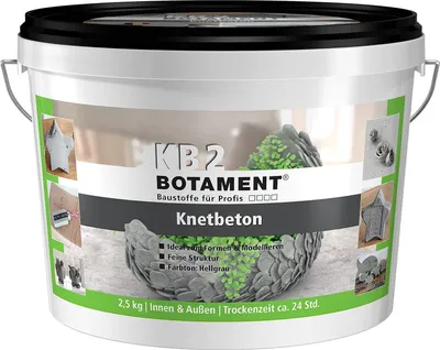 Produktbild von Ultrament Knet Beton 2,5 kg, hellgrau