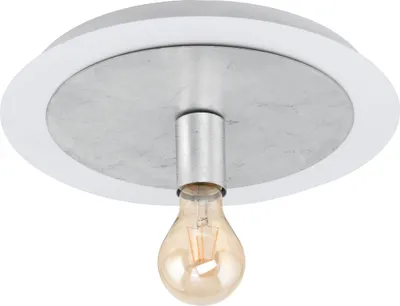 Produktbild von EGLO LED Deckenlampe Passano, Deckenleuchte, Stahl in weiss, silber, E27 Fassung