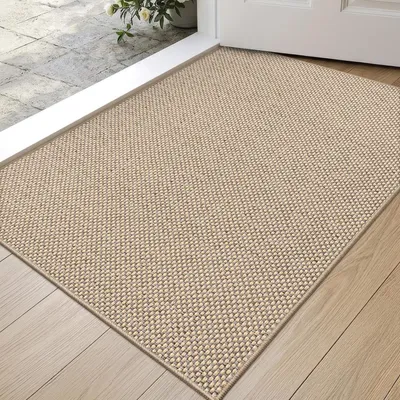 Produktbild von Schmutzfangmatte Innen 60 x 90 cm, rutschfeste Fußmatte, Beige