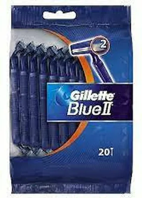 Obrázok produktu pre Jednorazový holiaci strojček Gillette Blue II 20 kusov