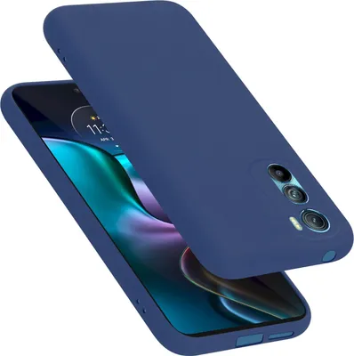 Zdjęcie produktu dla Etui ochronne Cadorabo do Motorola EDGE 30 w kolorze niebieskim Etui na telefon komórkowy Pokrowiec TPU Etui