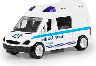 Produktbild von Metallauto Polizei Ostrava 7 cm