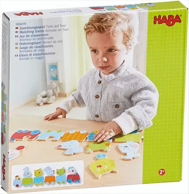 Produktbild von Zuordnungsspiel Tiere auf Tour