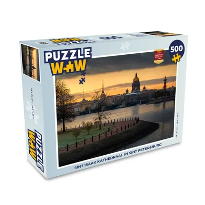 Obrázok produktu pre MuchoWow® Puzzle 500 ks Petrohrad - Katedrála - večer
