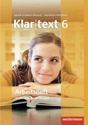 Produktbild von Klartext 6. Arbeitsheft mirt Lösungen. Realschulen. Nordrhein-Westfalen