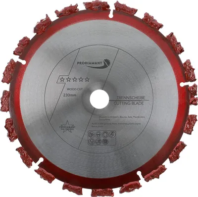 Produktbild von PRODIAMANT HM Trennscheibe 230mm für Holz und Bitumen Woodcut