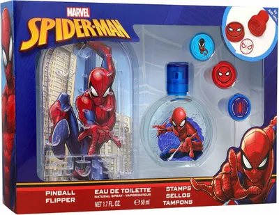 Zdjęcie produktu dla Perfumy dla dzieci Air-Val SPIDERMAN EDT 50+PINBALL EDT 50 ml 3 szt
