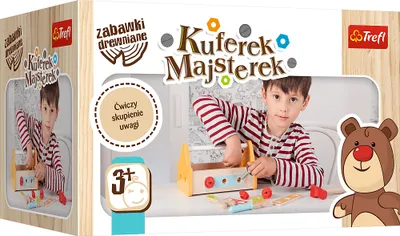 Immagine prodotto di Zabawki drewniane - Kuferek Majsterek
