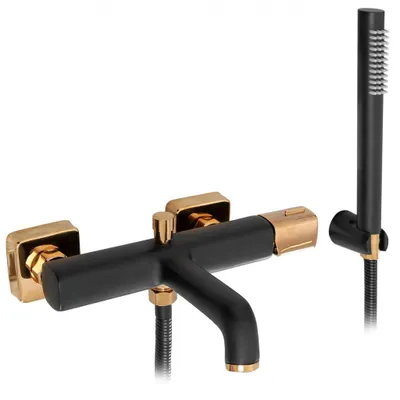 Produktbild von Rea Wannenarmatur Salto Black/Gold