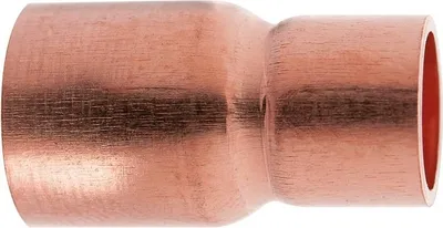 Produktbild von Kupfer Reduzierstück mit 54 mm Außendurchmesser (männlich) auf 42 mm (weiblich)