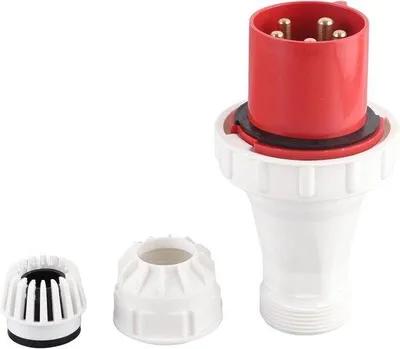 Produktbild von Industrielle 5-polige Stecker für Außen IP67 Wasserfest 220-415 V