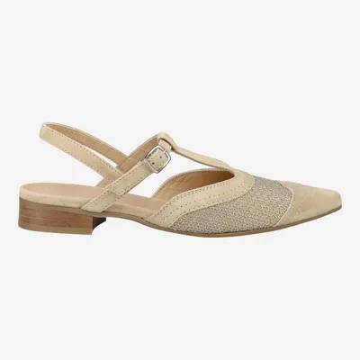 Produktbild von Donna Carolina SOLEA OASIS 57.220.438-001, Peeptoes & Slingpumps in Beige für Damen, Größe 40