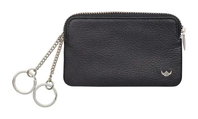 Produktbild von Golden Head Schlüsselmäppchen Capri Zipped Key Case Black schwarz