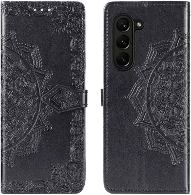 Produktbild von imoshion Mandala Klapphülle Samsung Galaxy Z Fold 6 - Schwarz