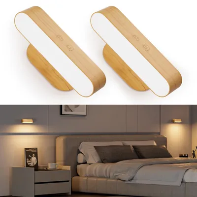 Immagine prodotto di Lampada da parete LED per interni, senza fili, ricaricabile