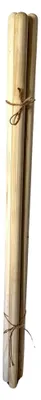Produktbild von Ersatzstiel aus Holz, 130 cm, Pappelholz, Gerätestiel Ø37 mm, Holzstiele für Gartengeräte - 3 Stück