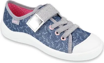 Produktbild von BEFADO Mädchen Sneakers Klettverschluss Blau 34