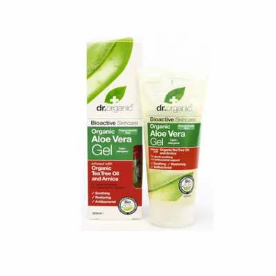 Produktbild von Dr Organic Aloe Vera Gel With Tea Tree 200ml