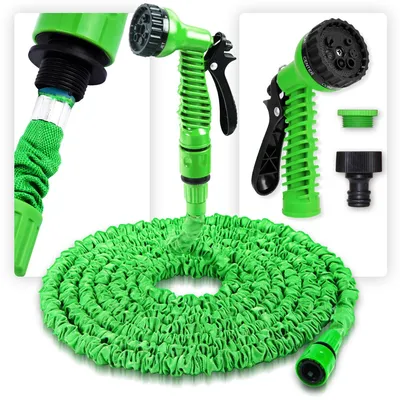 Produktbild von Gartenschlauch Flexibel Wasserschlauch 22,5m Dehnbarer Garten Schlauch Flexibel