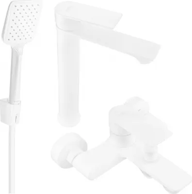 Produktbild von Mexen Royo R62 Badewannenset, Weiß - 72213R62-20