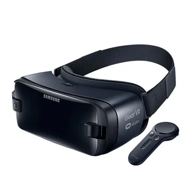 Produktbild von Samsung Gear VR, Smartphone-basierte oben angebrachte Anzeige, Schwarz, Grau, 101°, Mikro-USB, USB Typ-C, 345 g, 207,8 mm