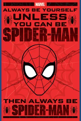 Image de Spiderman- Always Be Yourself - Affiche impression poster - Taille 61x91,5 cm