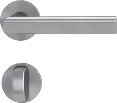 Produktbild von Griffwerk VAYA 137 TRI fast2fix tFast2Fix GK3 Rosetten rund WC Edelstahl matt