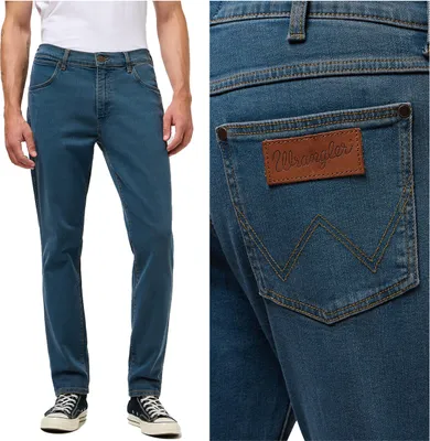 Immagine prodotto di WRANGLER, Jeanshosen per bambini, slim fit, LARSTON, W31 L34, Blau, Jeans, baggyjeans, buggy
