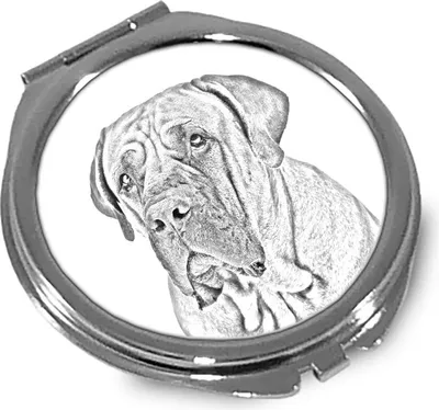 Productafbeelding van Boerboel spiegel met foto van hond Art-Dog