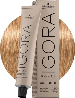 Produktbild von Schwarzkopf Igora Royal Absolutes 9-140 Sehr Helles Aschblond Naturbeige 60ml