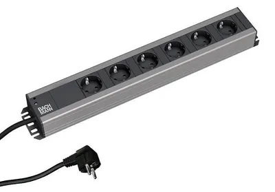 Obrázok produktu pre Bachmann 300.000, 2 m, Vnútorný, Uhlové, 1,5 mm², Plast, Čierna, Šedá