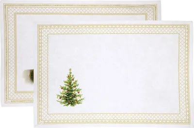 Productafbeelding van Kerstboomonderzetter, 48 x 33 cm, goud, IHR