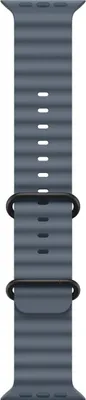 Immagine prodotto di Apple Titanium Finish Band Blu Fluoroelastomero, Titanio