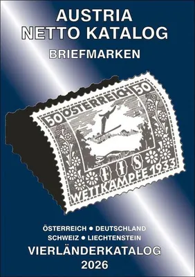 Produktbild von ANK - Austria Netto Katalog Briefmarken Vierländerkatalog 2026