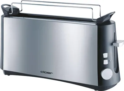 Produktbild von CLOER Toaster 3810 2Scheiben 880Watt Edelstahl/schwarz