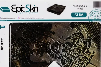 Produktbild von PS4 Slim Skin - Design Aufkleber Relict