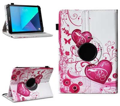 Produktbild von Tablet Hülle Samsung Galaxy Tab S3 9.7 Tasche Schutzhülle Case Cover 360 DrehbarFarben:Motiv 6