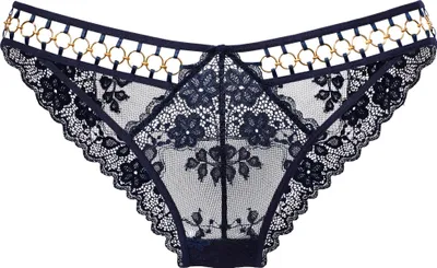 Produktbild von LASCANA Tanga marine Größe 48/50