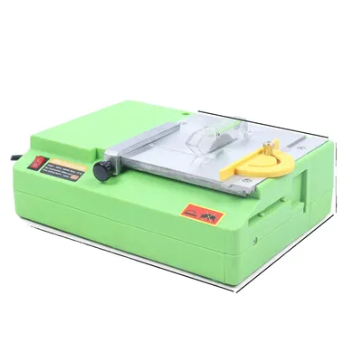 Zdjęcie produktu dla Mini pilarka stołowa, moc 480 W, prędkość cięcia 8800 obr