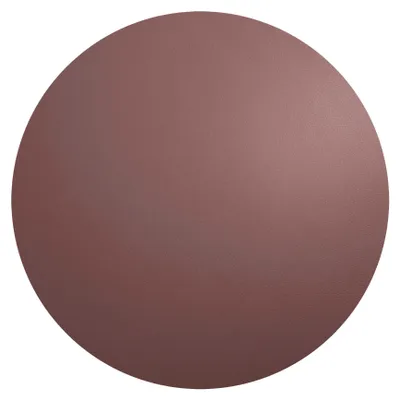 Produktbild von ASA Tischset rund, plum d. 38 cm, leather optic